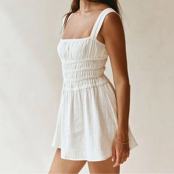 SABO SKIRT | “Bessi Dress” White Sleeveless Mini Dress SIZE XXS | NWT - Picture 4 of 10